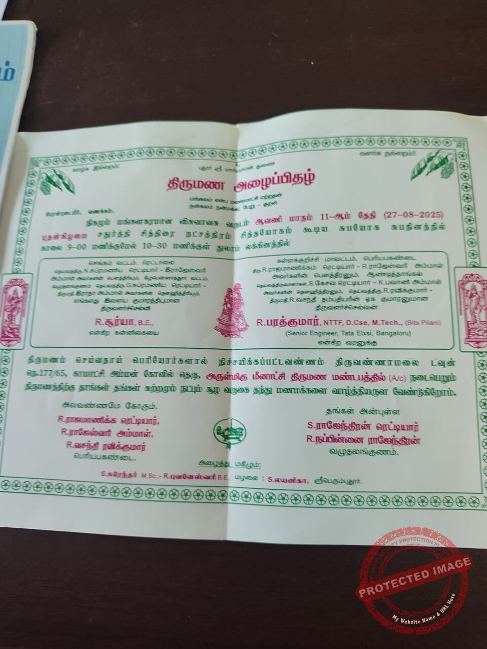 Surya weds Bharatkumar